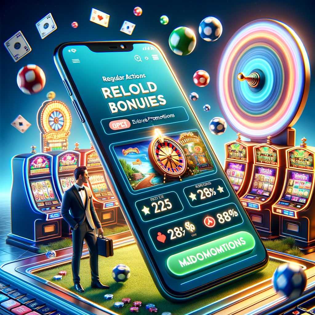 Regelmäßige Aktionen, Reload-Boni und mobile Promotionen