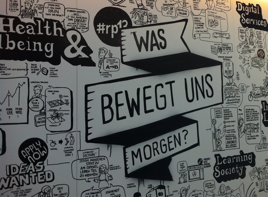 Das wollen wir immer alle wissen. Hier ist es aufgemalt. Foto: Kathrin Kaufmann